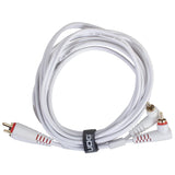 UDG Ultimate Audio-kabelsett RCA Rett-RCA Vinklet Hvit 3m