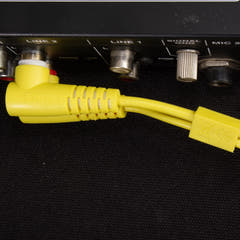 UDG Ultimate Audio-kabelsett RCA Rett-RCA Vinklet Gul 3m