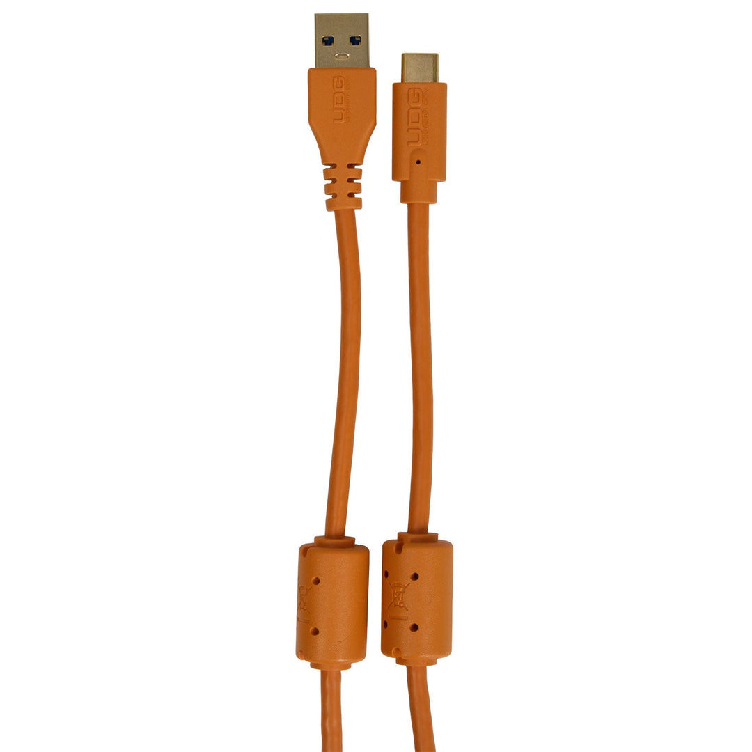 UDG Ultimate Kabel USB 3.2 C-A Oransje Rett 1,5m