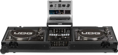 UDG Ultimate flightkoffert Set PLX9/SL1200 svart MK2 Plus (L&W)