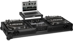 UDG Ultimate Flightcase Set Multi Format Turntable/Mixer Blk Plus