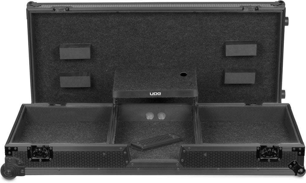 UDG Ultimate Flightcase Set Multi Format Turntable/Mixer Blk Plus