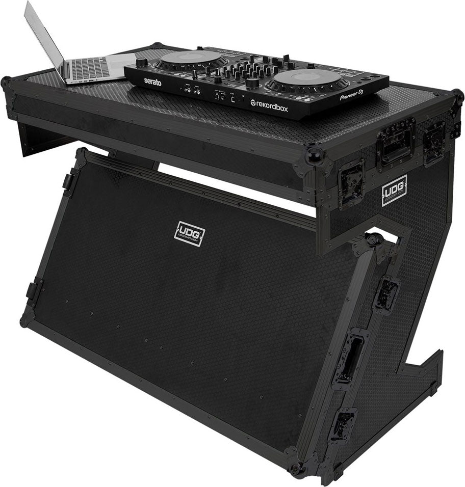 UDG Ultimate flightkoffert Portable Z-Style DJ Table svart Plus (hjul)