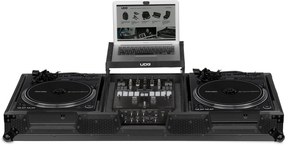 UDG Ultimate Flight Case set Pioneer PLX-CRSS12 & 10"/12" Mixer Sort Plus (L&W)