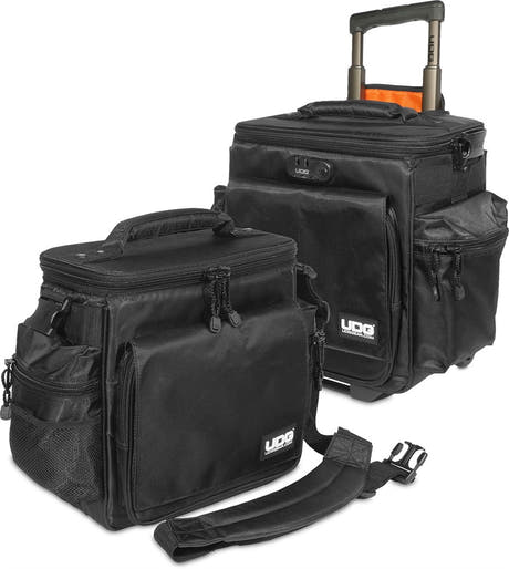 UDG Ultimate SlingBag trillesekk Set DeLuxe svart, Orange innside MK2