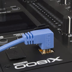 UDG Ultimate Audio-kabel USB 2.0 A-B Blå Vinklet 3m