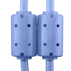UDG Ultimate Audio-kabel USB 2.0 A-B Blå Vinklet 2m