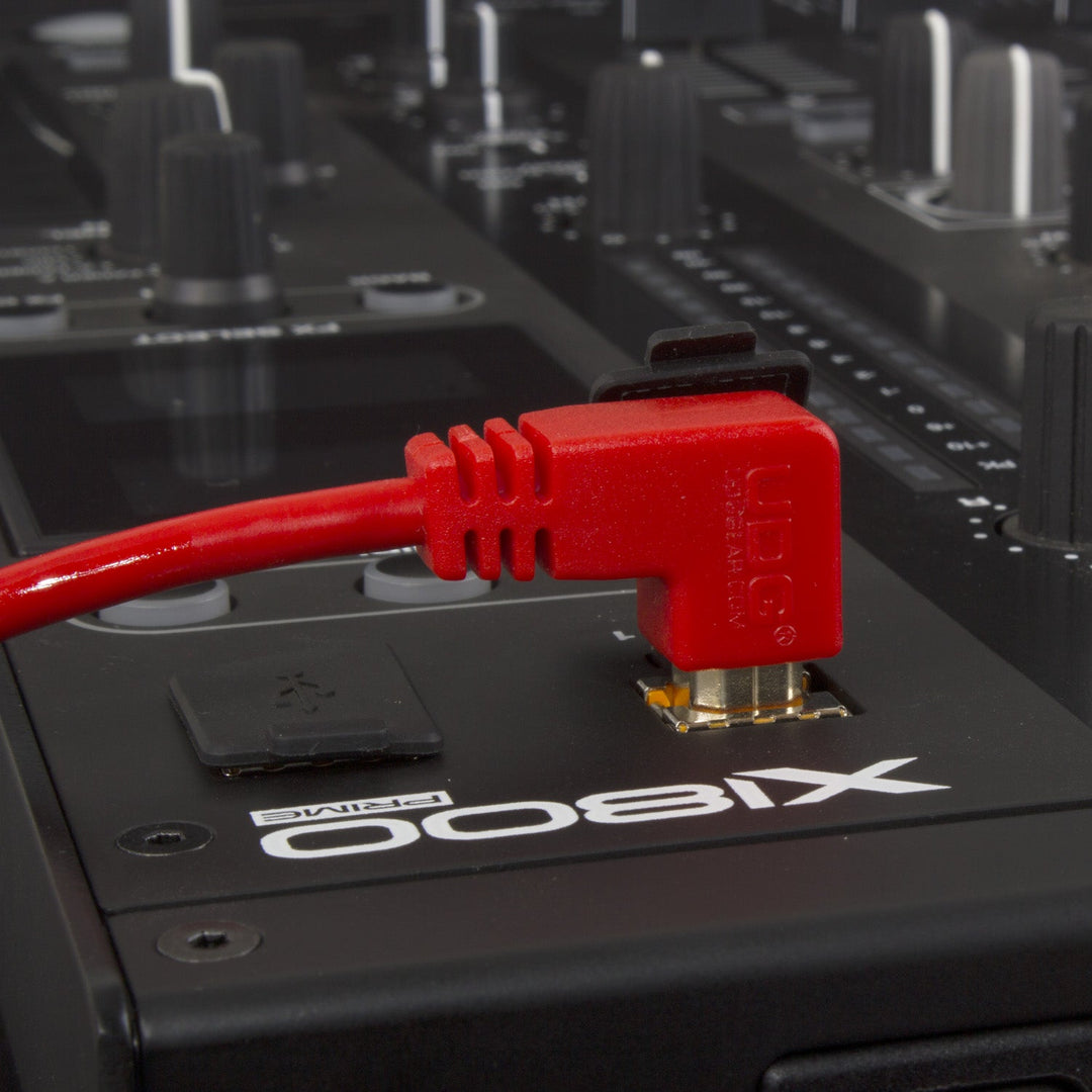 UDG Ultimate Audio Cable USB 2.0 A-B Rød Vinklet 3m