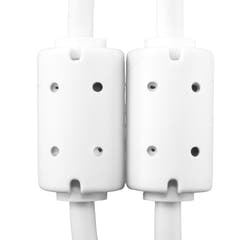 UDG Ultimate Audio-kabel USB 2.0 A-B Hvit Vinklet 1m