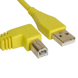 UDG Ultimate Audio Cable USB 2.0 A-B Gul Vinklet 3m