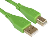 UDG Ultimate Audio-kabel USB 2.0 A-B Grønn Rett 1m