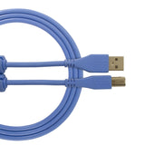 UDG Ultimate Audio-kabel USB 2.0 A-B Blå Rett 3m
