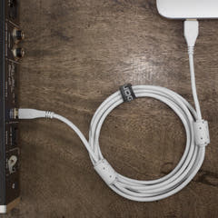 UDG Ultimate Audio-kabel USB 2.0 A-B Hvit Rett 2m