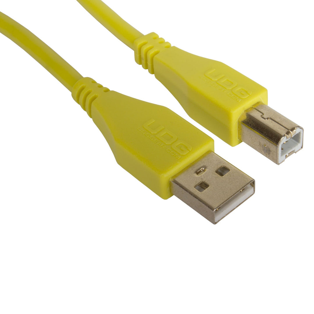 UDG Ultimate Audio-kabel USB 2.0 A-B Gul Rett 3m