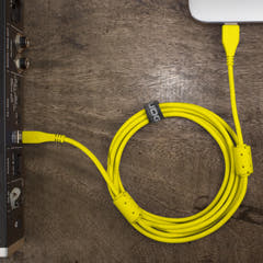 UDG Ultimate Audio-kabel USB 2.0 A-B Gul Rett 1m