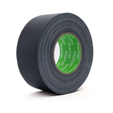 UT80 matt gaffateip 62 mm x 50 m. Sort