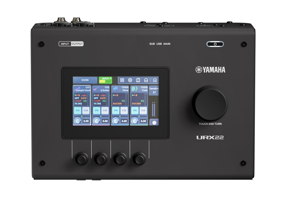 Yamaha URX22 USB-C audiointerface (Svart)