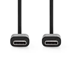 USB-C til USB-C-kabel (2 meter)