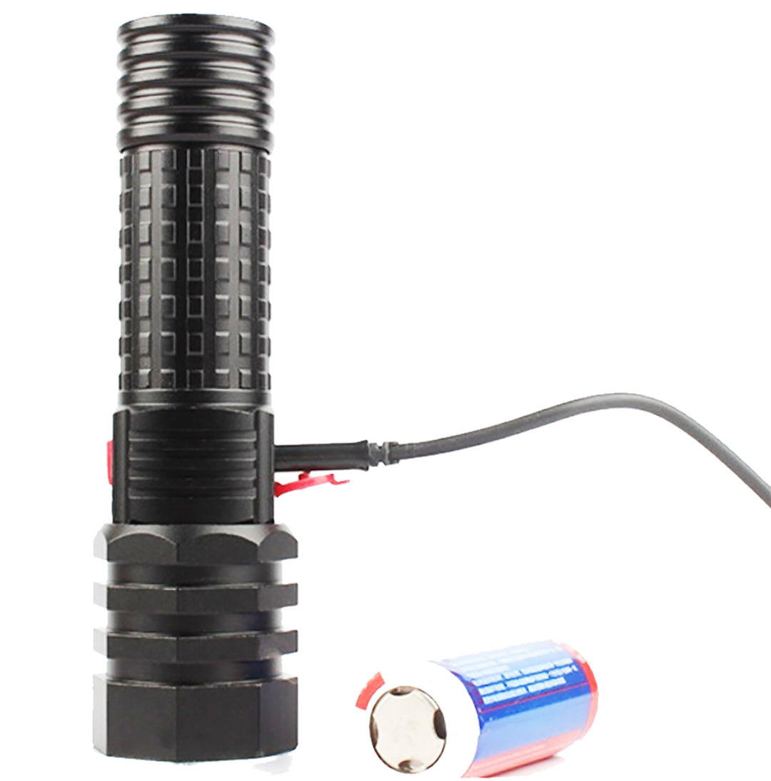 UV-lommelykt med USB-lading