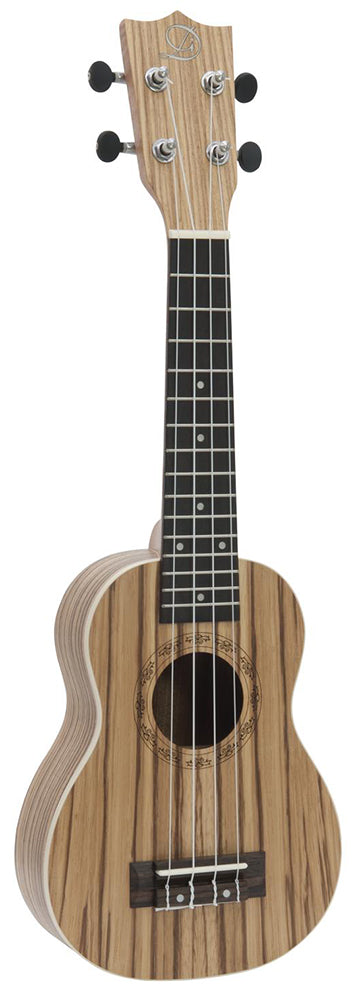 DiMavery UK-400 Ukulele, Sopran, Sebratre.