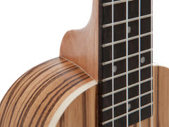DiMavery UK-400 Ukulele, Sopran, Sebratre.