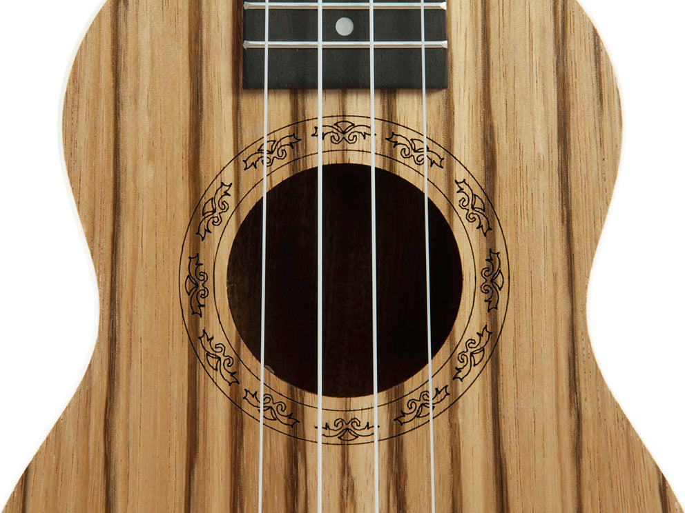 DiMavery UK-400 Ukulele, Sopran, Sebratre.