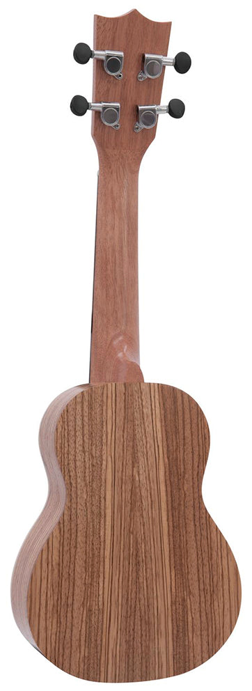 DiMavery UK-400 Ukulele, Sopran, Sebratre.