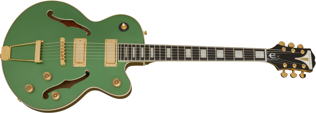 Epiphone Uptown Kat ES elektrisk gitar (Emerald Green Metallic )