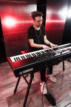 Yamaha YC88 Digital Stage Keyboard (naturlig Wood )