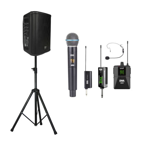 V-TONE ALPHA 8 aktiv høyttaler med batteri