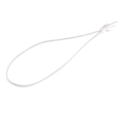 Spannfix elastiske bånd, 10 stk. (Hvit)