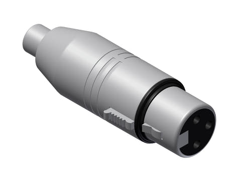 Adapter RCA hun > XLR hun