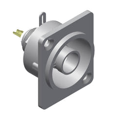 BNC hunnchassiskontakt D-size 75 Ohm