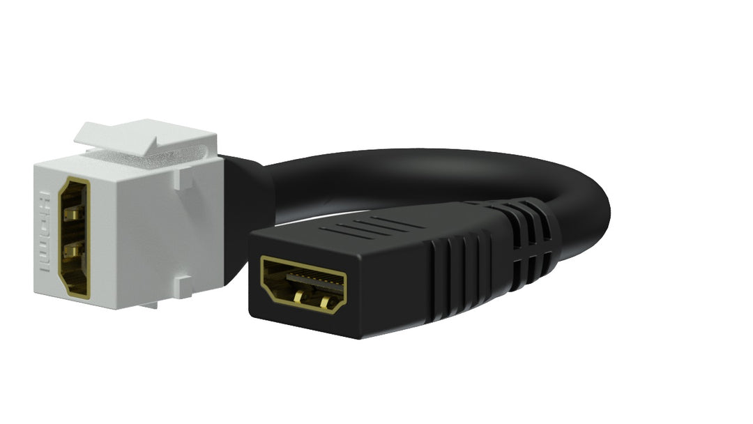 Keystone-adapter HDMI a til HDMI a, hvit (VCK450-W)