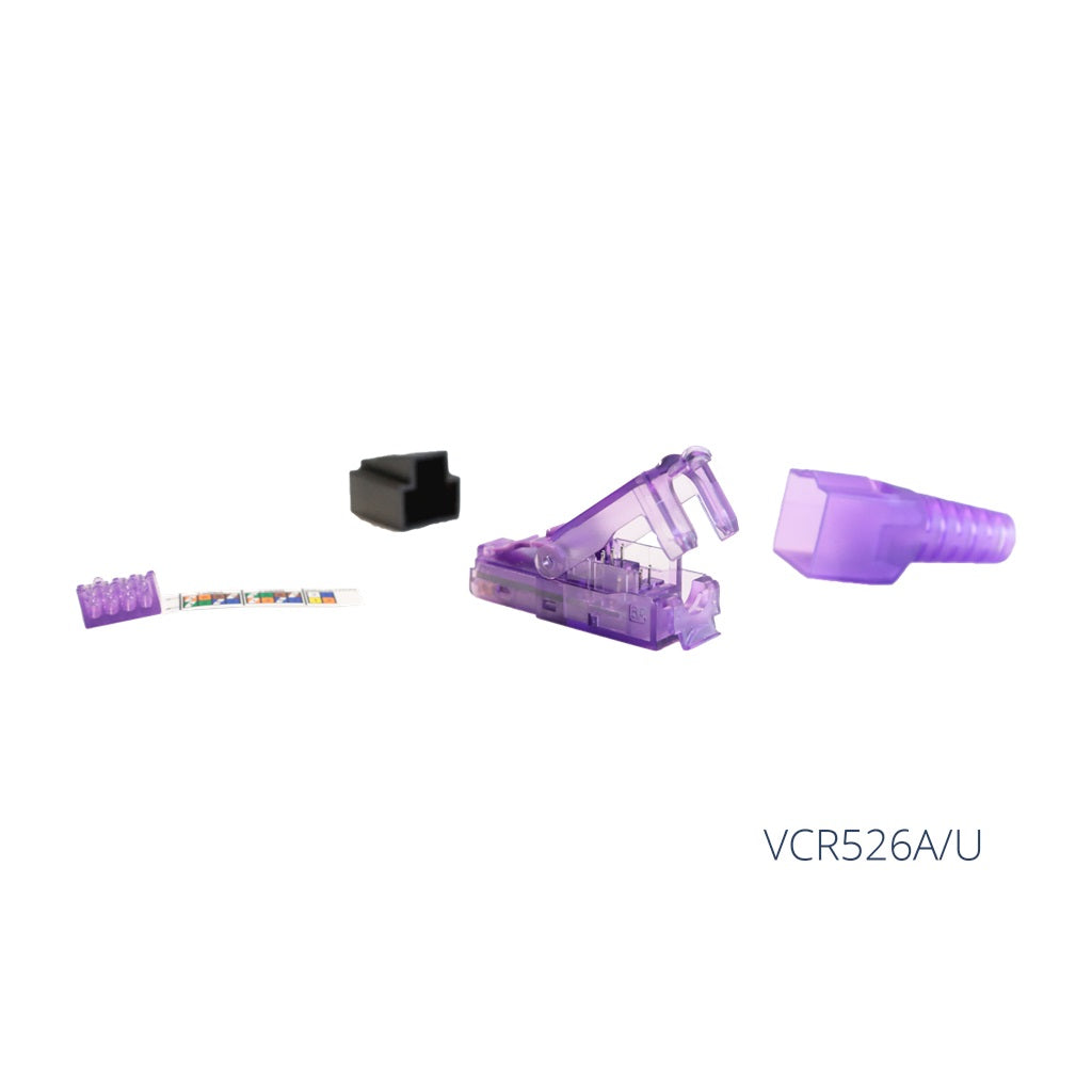 ProCab CAT6A RJ45 modulærkontakt, uskjermet