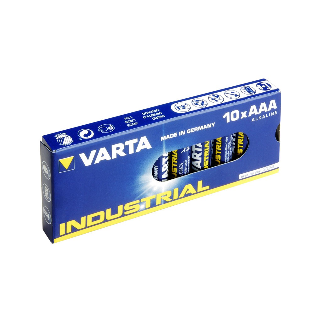 Varta Industrial 1,5 V mikro mikro AAA - 10 stk