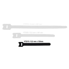 Kabelreim borrelås Hook & Loop 10 stk. (150 mm)