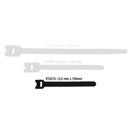 Kabelreim borrelås Hook & Loop 10 stk. (150 mm)