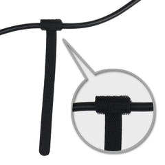Kabelreim borrelås Hook & Loop 10 stk. (300 mm)