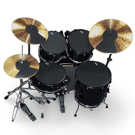Vic Firth MUTEPP4 tromme- og cymbal dempepakke