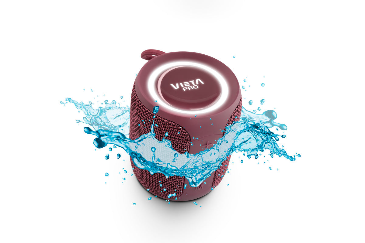 Vieta Pro #GROOVE Bluetooth høyttaler (rød)