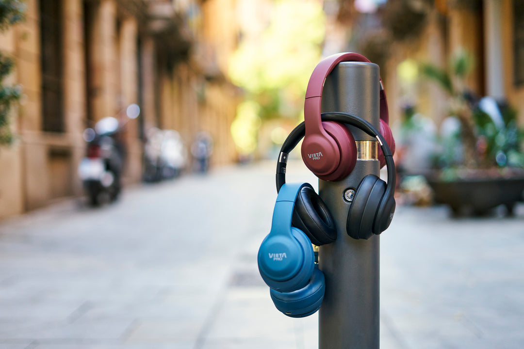 Vieta Pro #SWING Over Ear-hodetelefoner (røde)