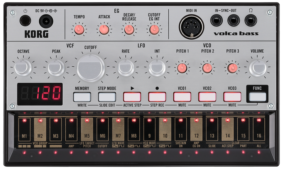 Korg Volca Bass Analog Bass Maskin