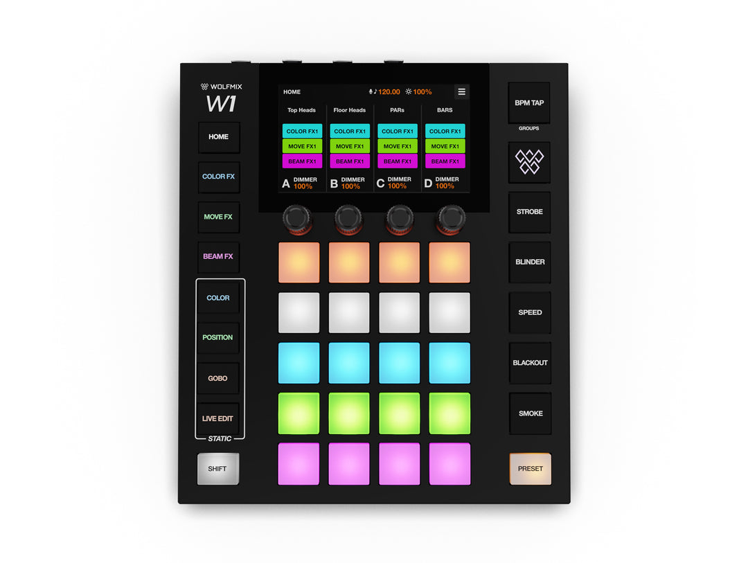 Wolfmix W1-MK3 DMX-lysmikser