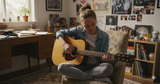 Grooveland Western Gitar med pickup