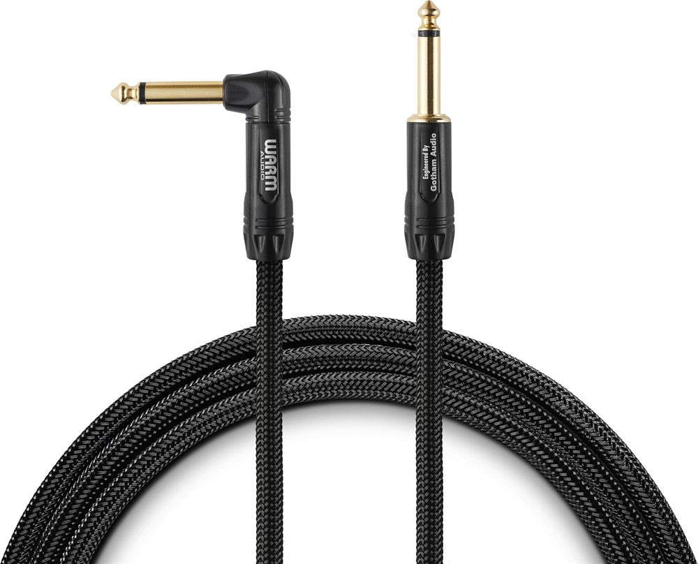 Warm Audio Gitarer-kabel Premier Series TS-TS Angled 5,5m