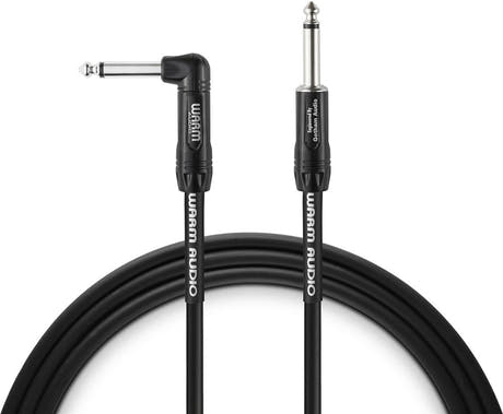 Warm Audio Gitarer Cable Pro series TS-TS Angled 6,1m