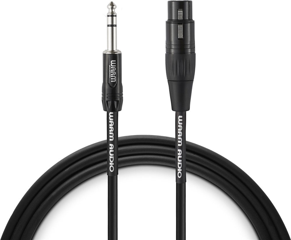 Warm Audio Lydkabel Pro Series - XLRF-TRS 1,8m