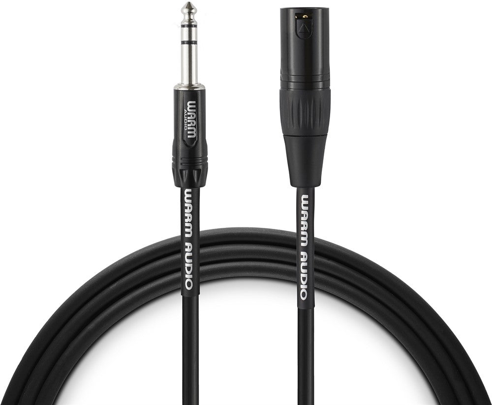 Warm Audio Lydkabel Pro Series - XLRM-TRS 0,9m