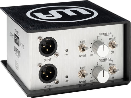 Warm Audio WA-DI-A2 Aktiv stere DI-boks